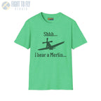 Shhh... I Hear a Merlin - Tee - T-Shirt - Pilot gifts - WWII warbird t-shirt