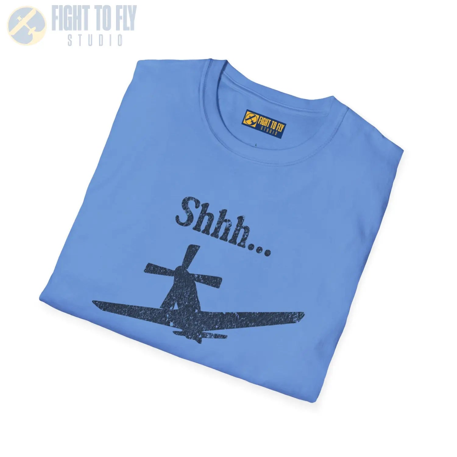 Shhh... I Hear a Merlin - Tee - T-Shirt - Pilot gifts - WWII warbird t-shirt