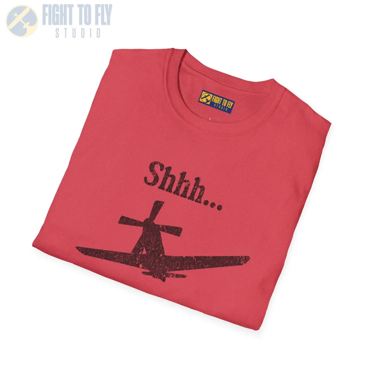 Shhh... I Hear a Merlin - Tee - T-Shirt - Pilot gifts - WWII warbird t-shirt