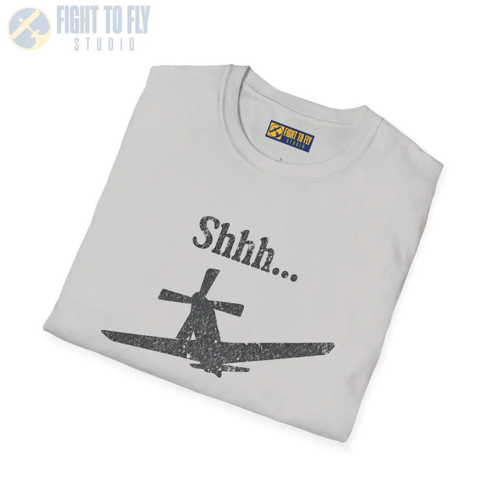 Shhh... I Hear a Merlin - Tee - T-Shirt - Pilot gifts - WWII warbird t-shirt