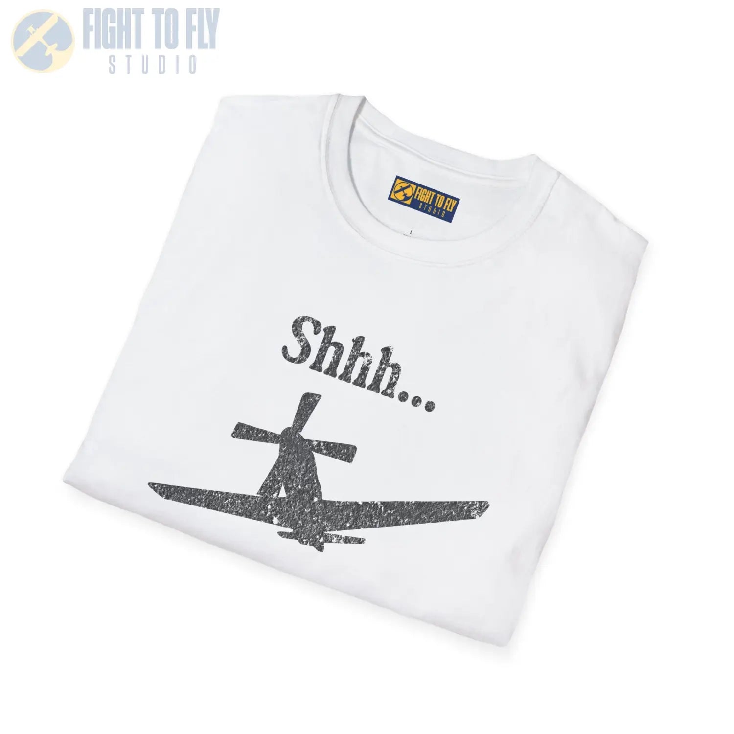 Shhh... I Hear a Merlin - Tee - T-Shirt - Pilot gifts - WWII warbird t-shirt