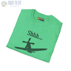 Shhh... I Hear a Merlin - Tee - T-Shirt - Pilot gifts - WWII warbird t-shirt
