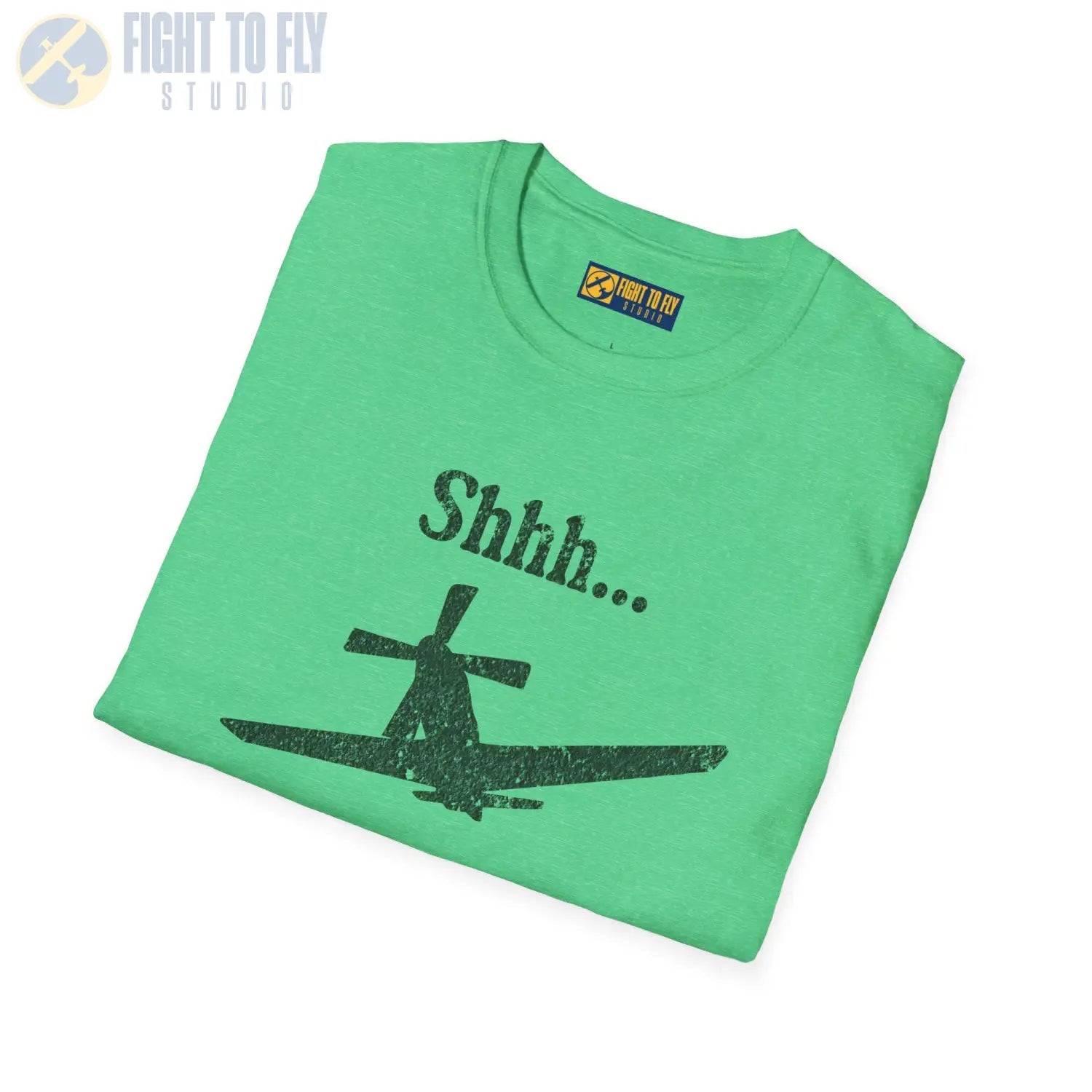 Shhh... I Hear a Merlin - Tee - T-Shirt - Pilot gifts - WWII warbird t-shirt