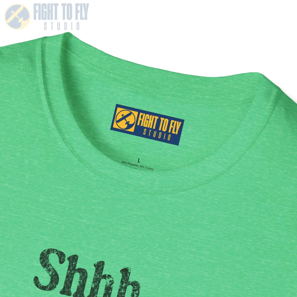 Shhh... I Hear a Merlin - Tee - T-Shirt - Pilot gifts - WWII warbird t-shirt