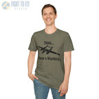 Shhh... I Hear a Warbird - P-38 - T-Shirt - Pilot gifts - WWII warbird t-shirt