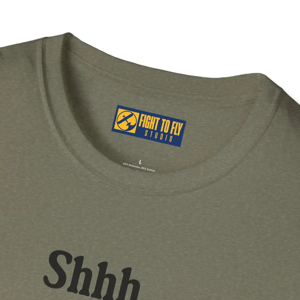 Shhh... I Hear a Warbird - P-38 - T-Shirt - Pilot gifts - WWII warbird t-shirt