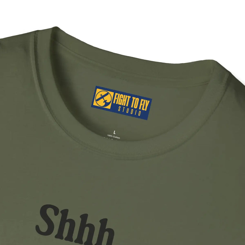 Shhh... I Hear a Warbird - P-38 - T-Shirt - Pilot gifts - WWII warbird t-shirt