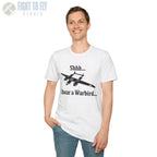 Shhh... I Hear a Warbird - P-38 - T-Shirt - Pilot gifts - WWII warbird t-shirt