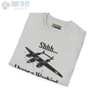 Shhh... I Hear a Warbird - P-38 - T-Shirt - Pilot gifts - WWII warbird t-shirt