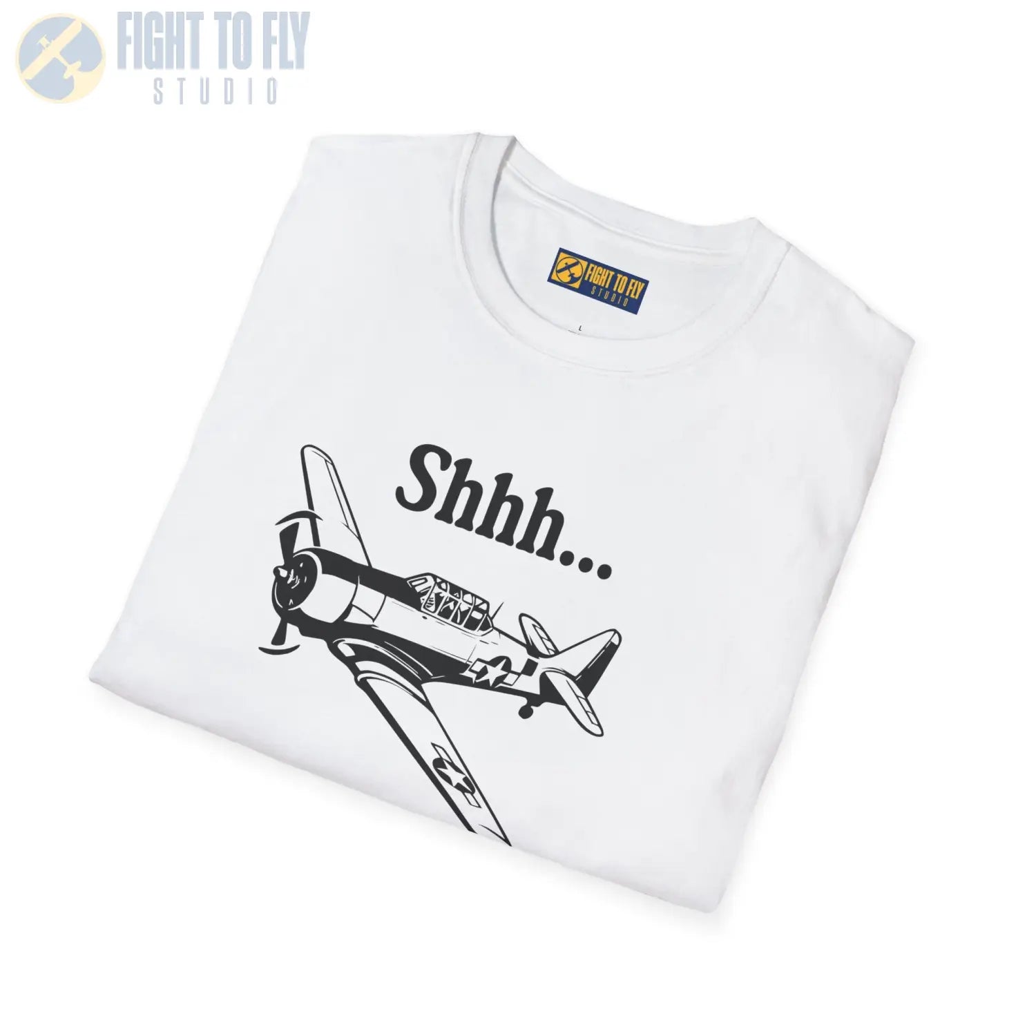 “Shhhh… I Hear a Texan” T-Shirt - Pilot gifts - WWII warbird t-shirt