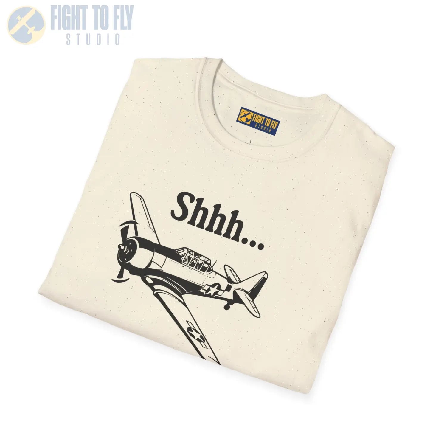 “Shhhh… I Hear a Texan” T-Shirt - Pilot gifts - WWII warbird t-shirt