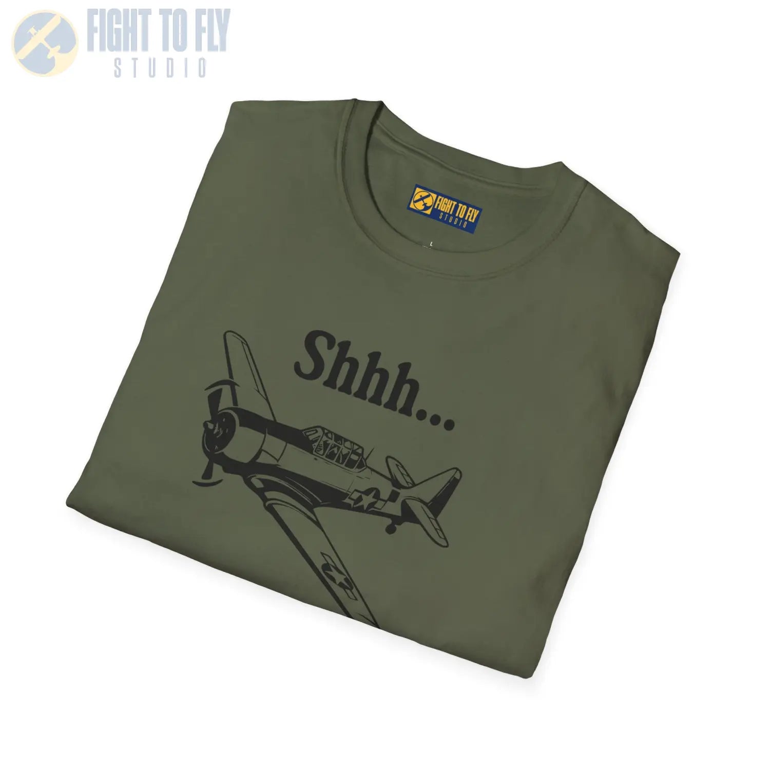“Shhhh… I Hear a Texan” T-Shirt - Pilot gifts - WWII warbird t-shirt