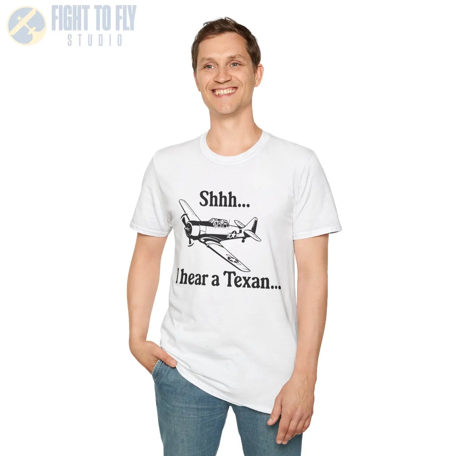 “Shhhh… I Hear a Texan” T-Shirt - Pilot gifts - WWII warbird t-shirt