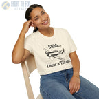 “Shhhh… I Hear a Texan” T-Shirt - Pilot gifts - WWII warbird t-shirt
