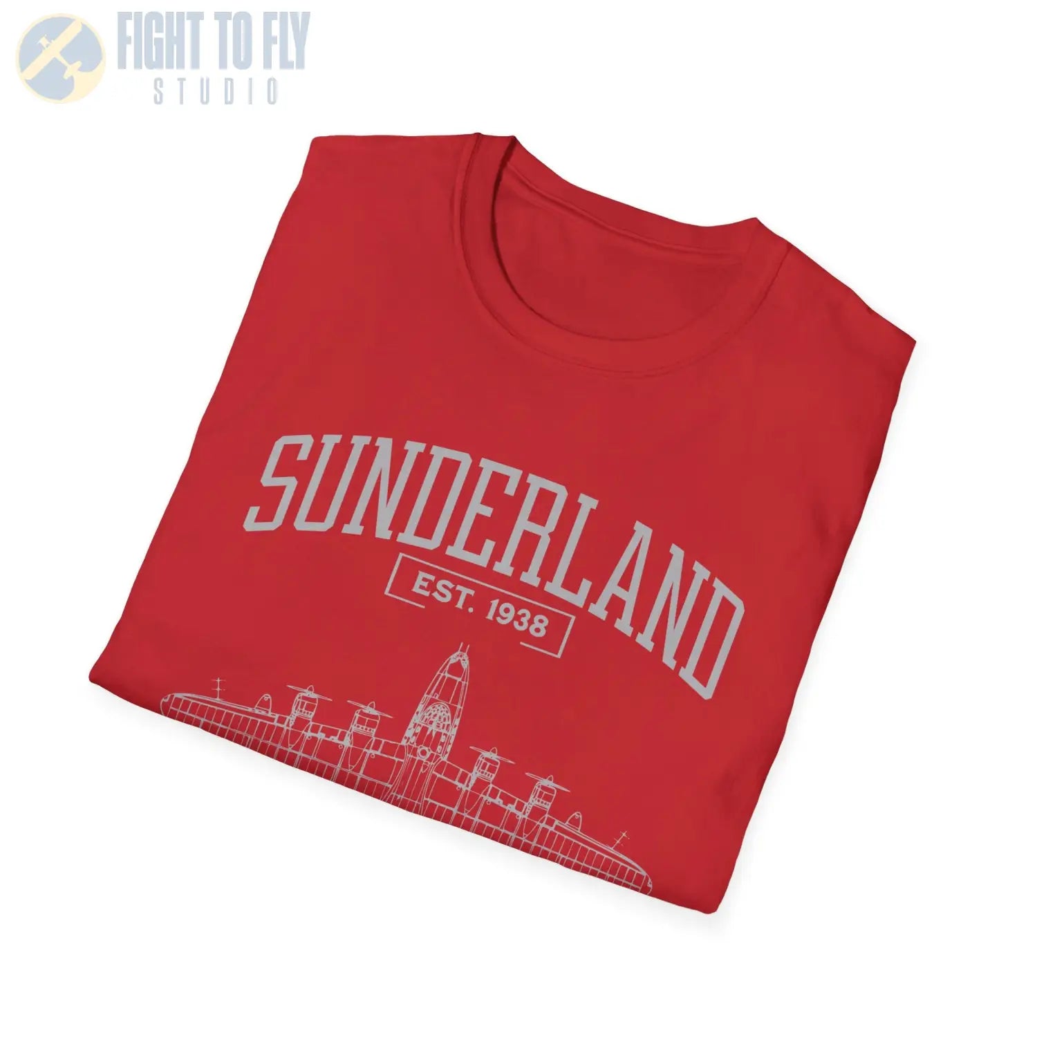 Short Sunderland - T-Shirt - Pilot gifts - WWII warbird t-shirt