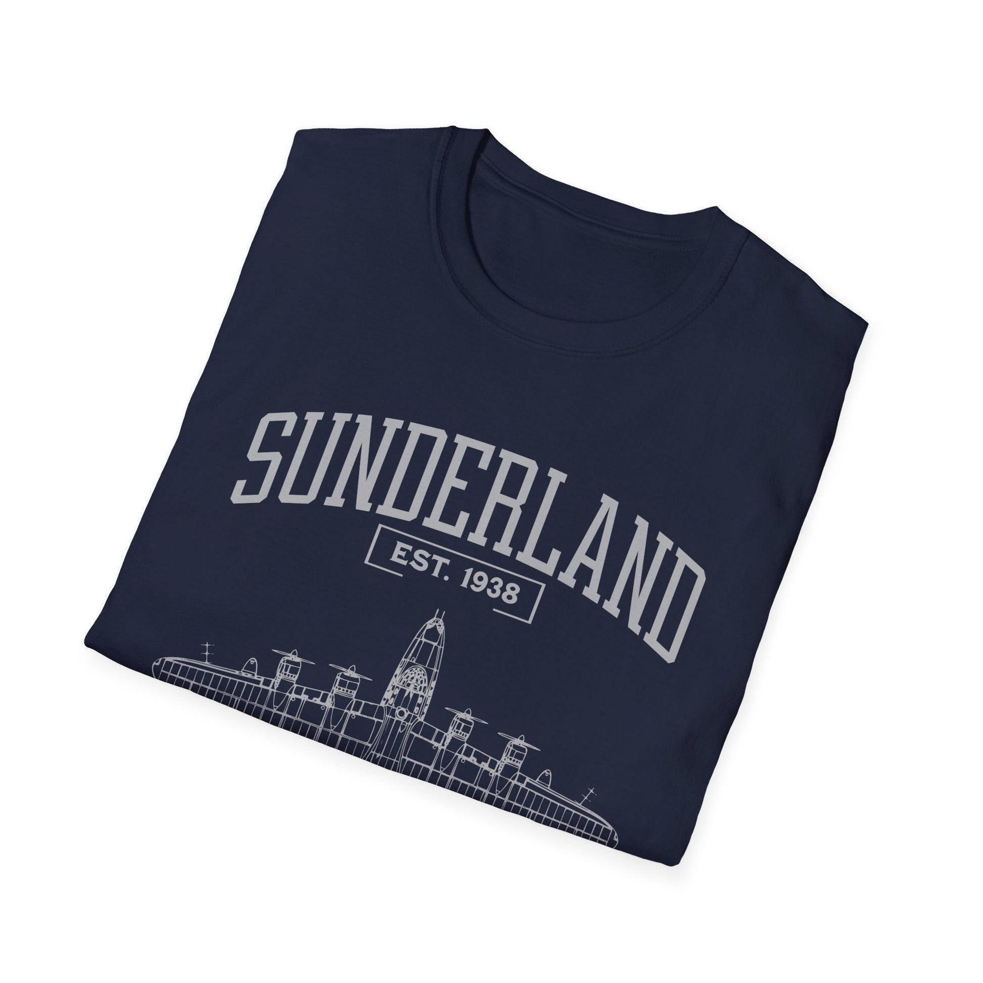 Short Sunderland Premium WWII T Shirt Pilot gifts warbird t shirt