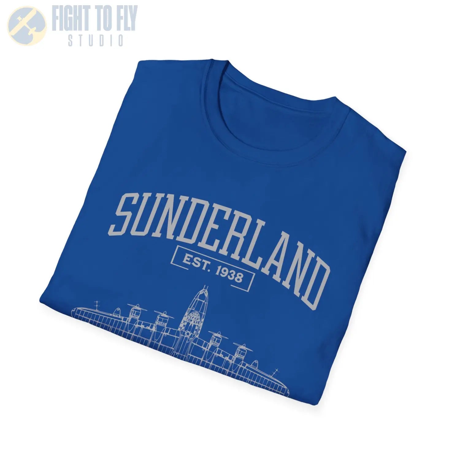 Short Sunderland - T-Shirt - Pilot gifts - WWII warbird t-shirt