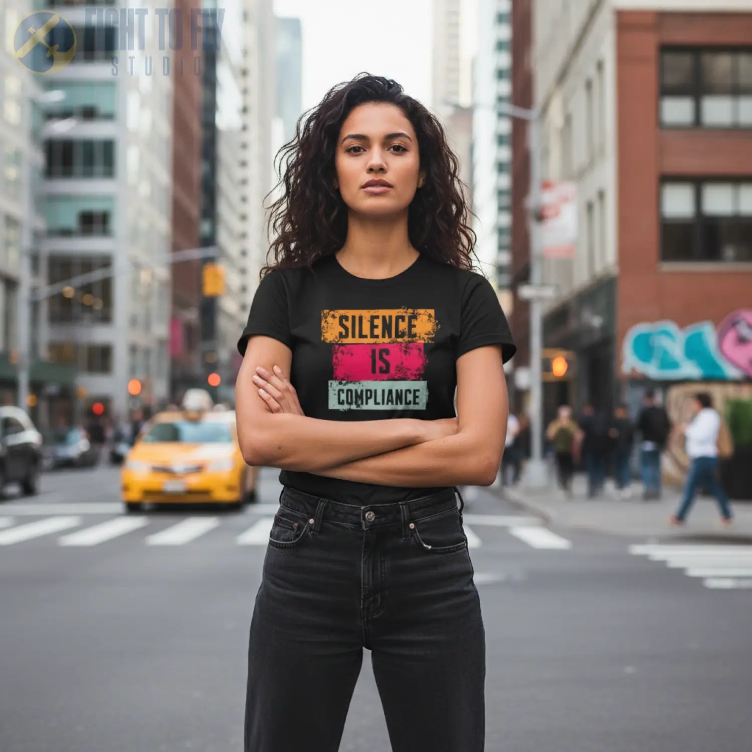 Silence Is Compliance - T-Shirt - Pilot gifts - WWII warbird t-shirt