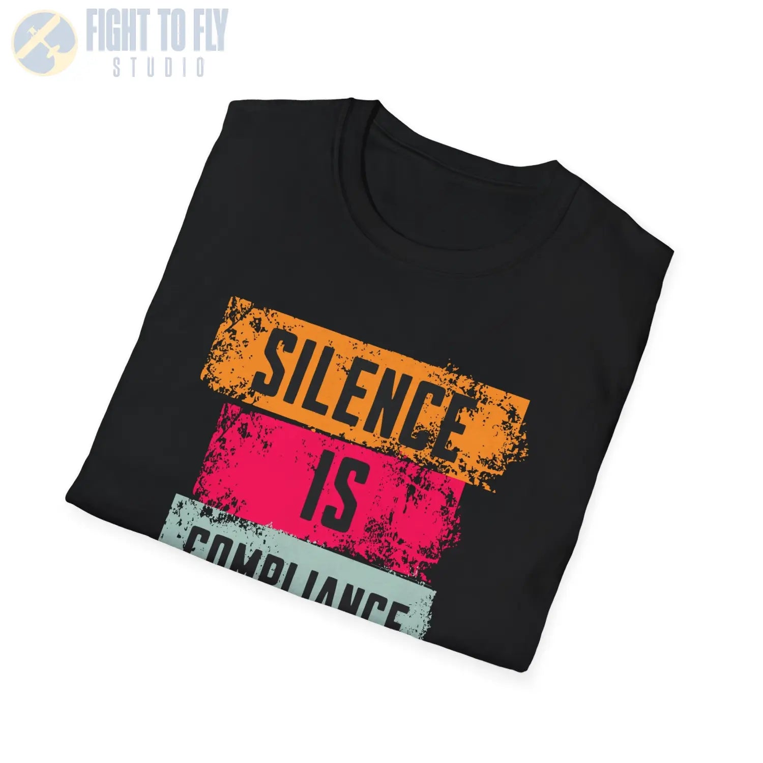 Silence Is Compliance - T-Shirt - Pilot gifts - WWII warbird t-shirt