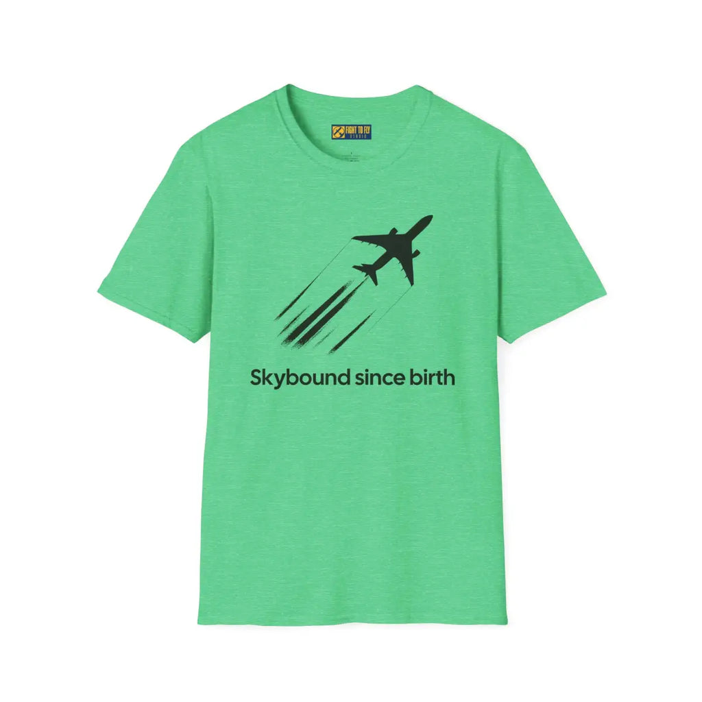 Skybound Since Birth - T-Shirt - Pilot gifts - WWII warbird t-shirt