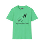 Skybound Since Birth - T-Shirt - Pilot gifts - WWII warbird t-shirt