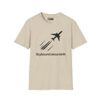 Skybound Since Birth - T-Shirt - Pilot gifts - WWII warbird t-shirt