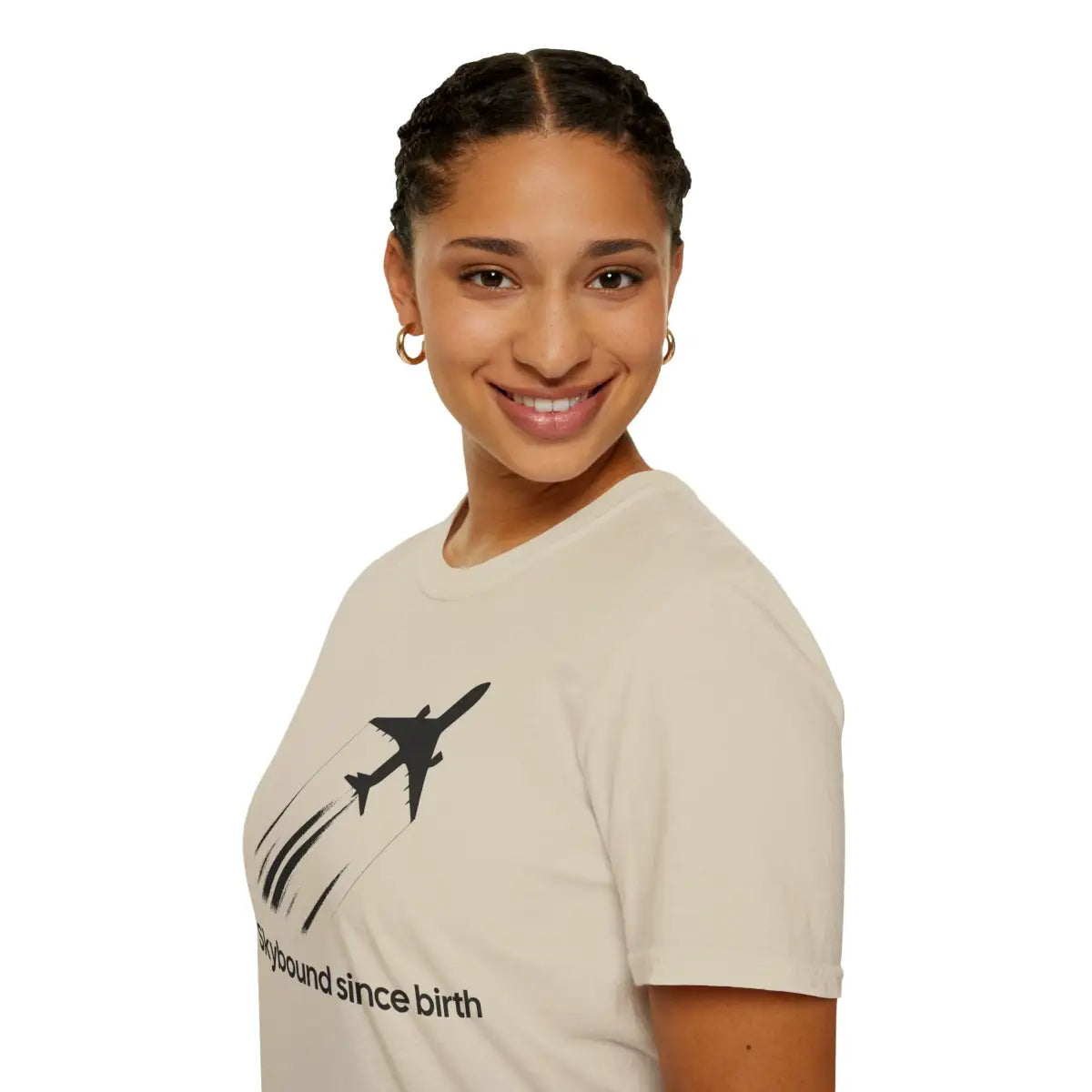 Skybound Since Birth - T-Shirt - Gifts for pilots - Aviation apparel