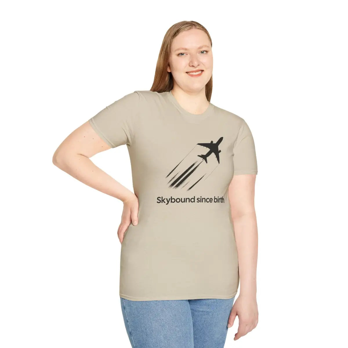 Skybound Since Birth - T-Shirt - Gifts for pilots - Aviation apparel