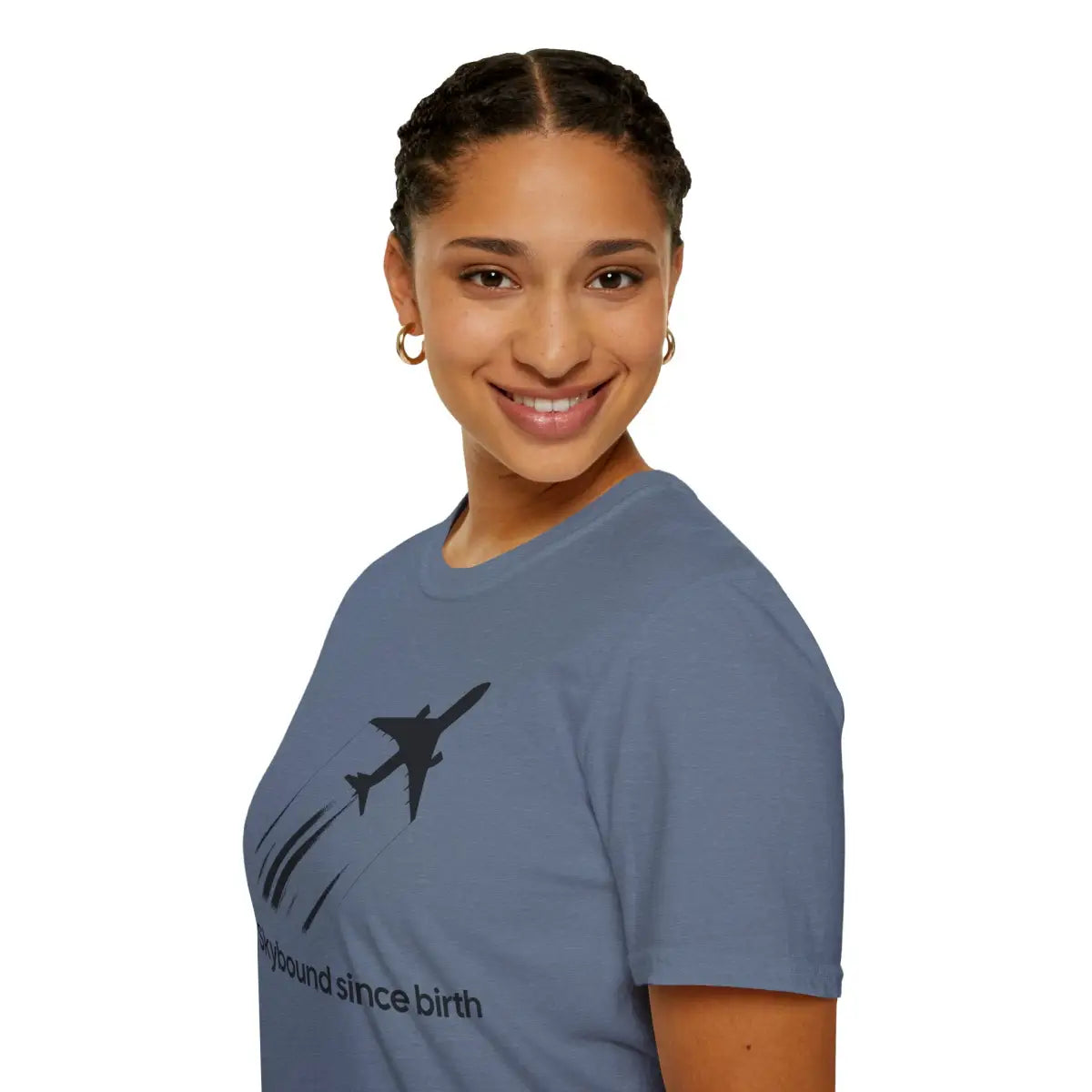 Skybound Since Birth - T-Shirt - Pilot gifts - WWII warbird t-shirt
