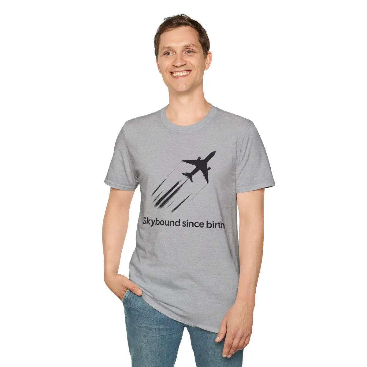Skybound Since Birth - T-Shirt - Pilot gifts - WWII warbird t-shirt