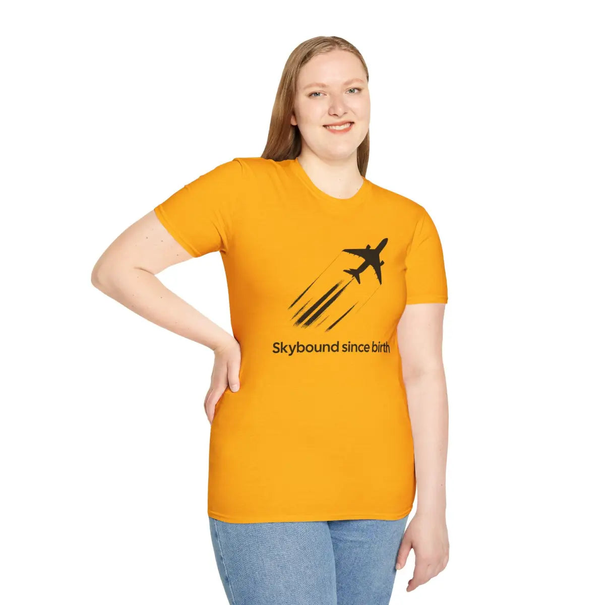 Skybound Since Birth - T-Shirt - Pilot gifts - WWII warbird t-shirt