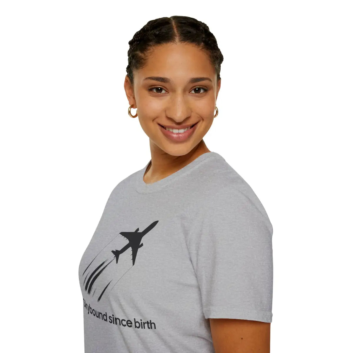 Skybound Since Birth - T-Shirt - Gifts for pilots - Aviation apparel