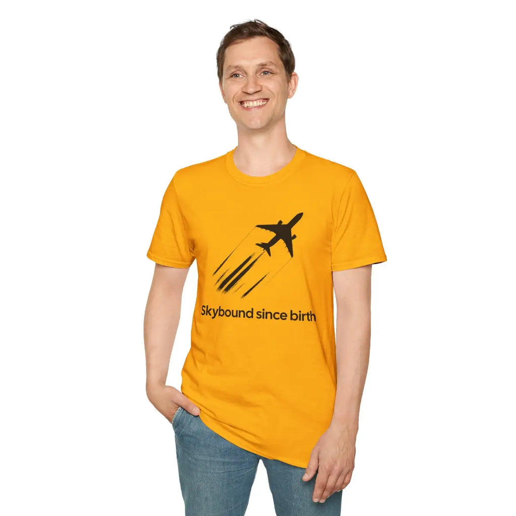 Skybound Since Birth - T-Shirt - Gifts for pilots - Aviation apparel