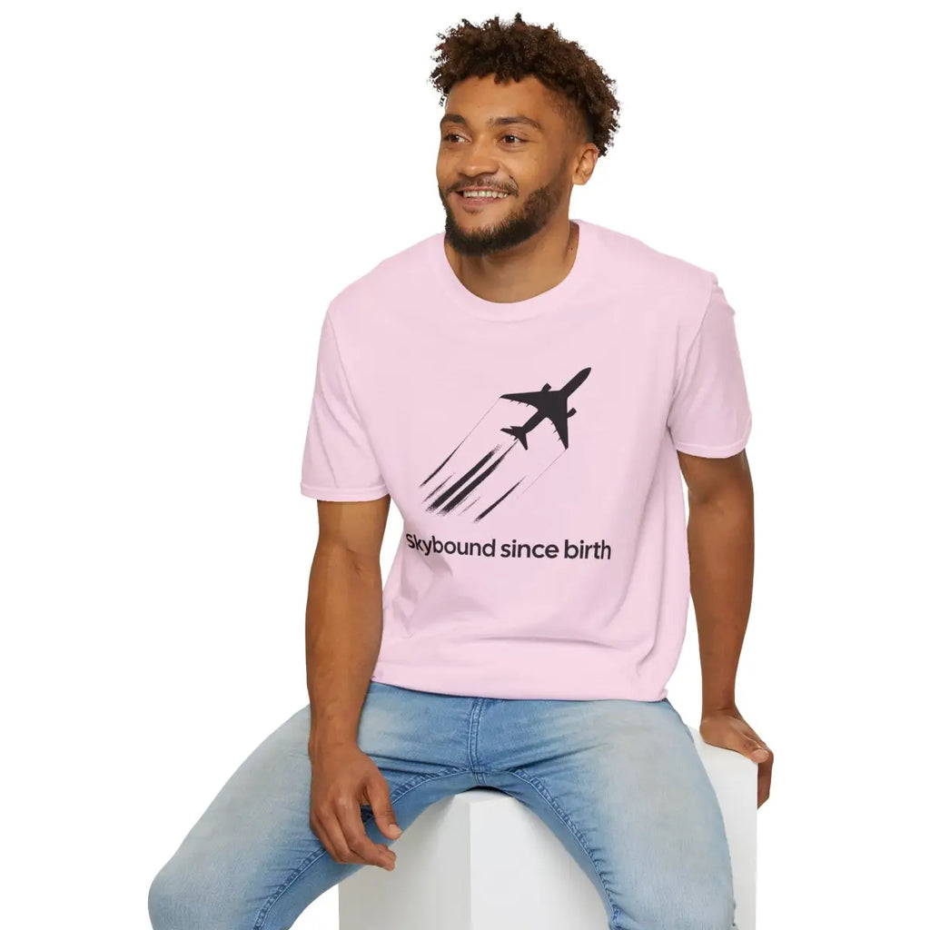 Skybound Since Birth - T-Shirt - Gifts for pilots - Aviation apparel