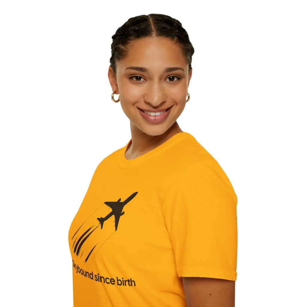 Skybound Since Birth - T-Shirt - Gifts for pilots - Aviation apparel