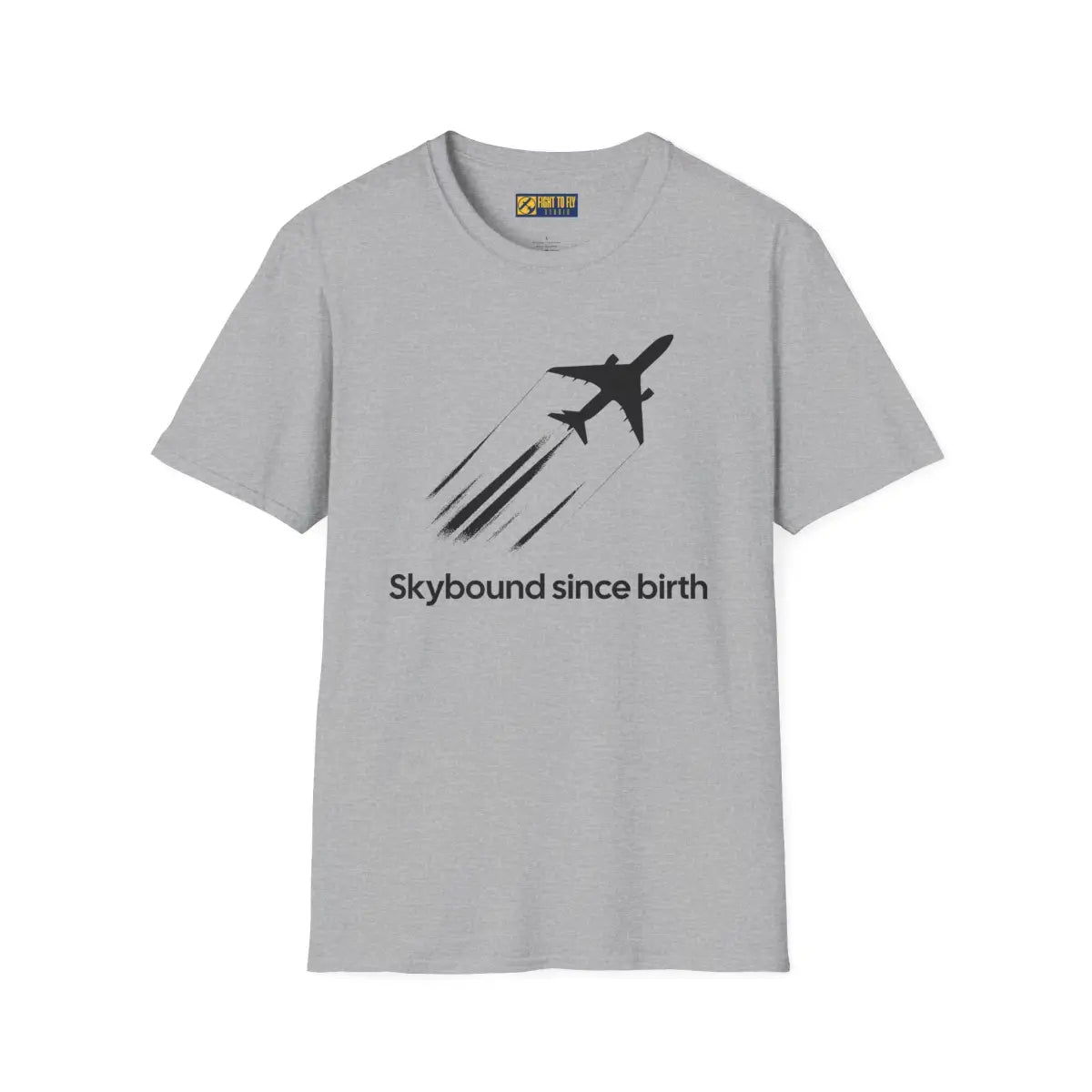 Skybound Since Birth - T-Shirt - Pilot gifts - WWII warbird t-shirt