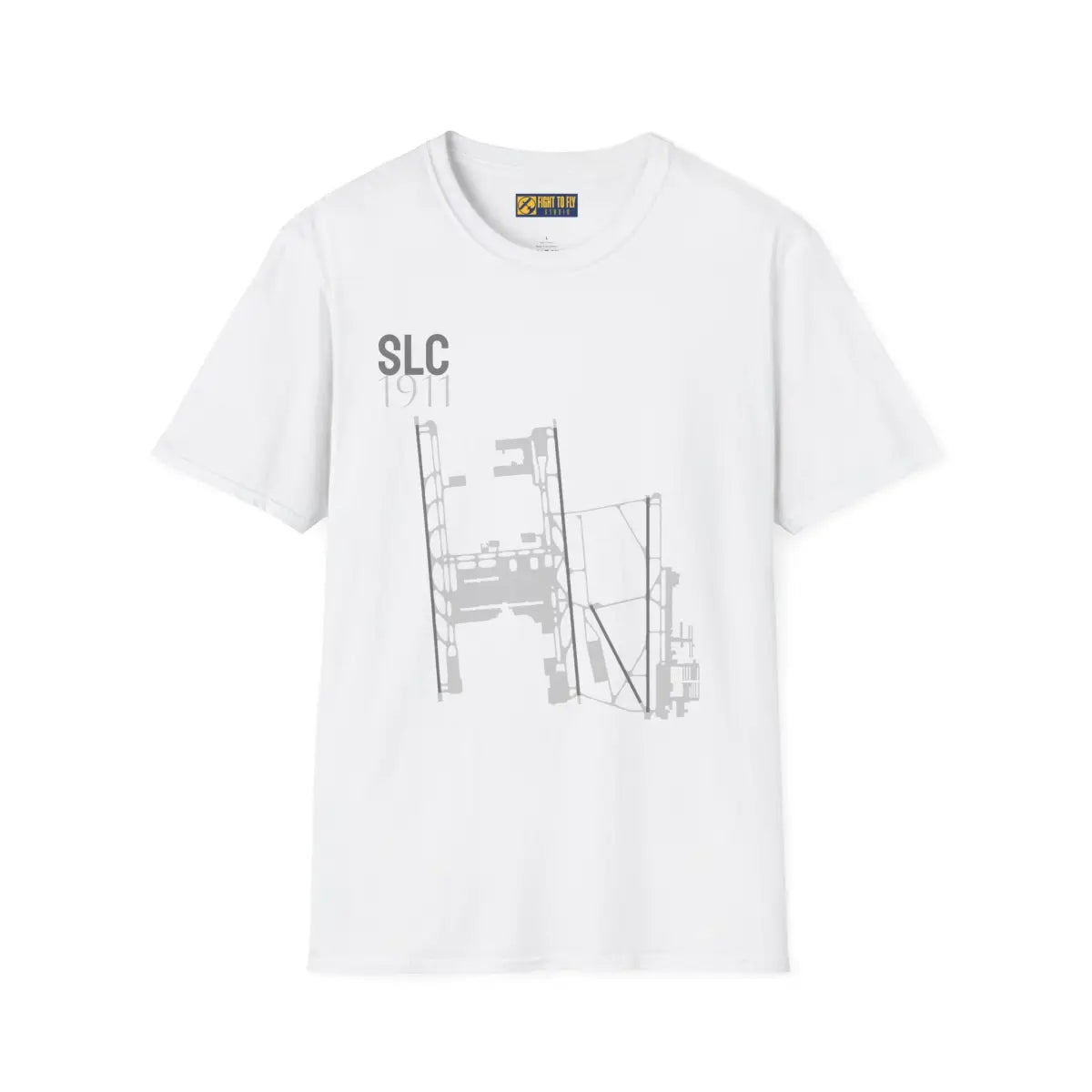 SLC Salt Lake City International - 1911 - Tee - T-Shirt - Gifts for pilots - Aviation apparel