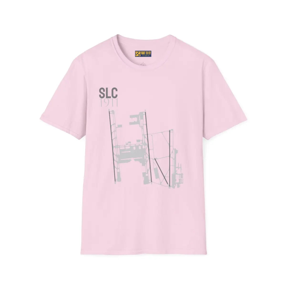 SLC Salt Lake City International - 1911 - Tee - T-Shirt - Gifts for pilots - Aviation apparel