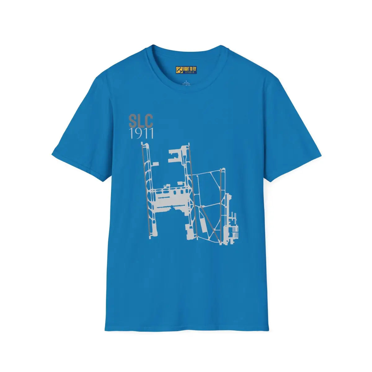 SLC Salt Lake City International - 1911 - Tee - T-Shirt - Gifts for pilots - Aviation apparel