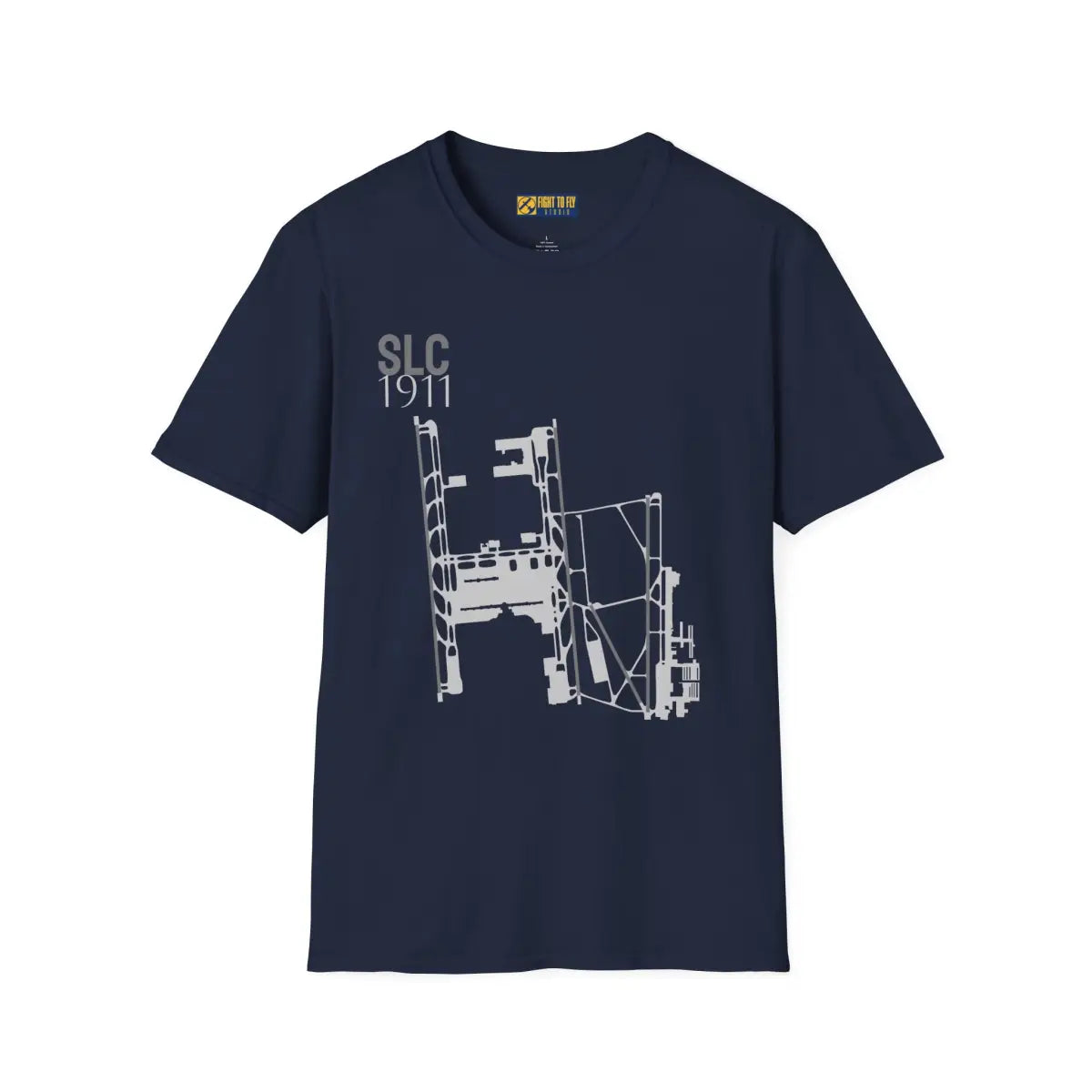 SLC Salt Lake City International - 1911 - Tee - T-Shirt - Pilot gifts - WWII warbird t-shirt