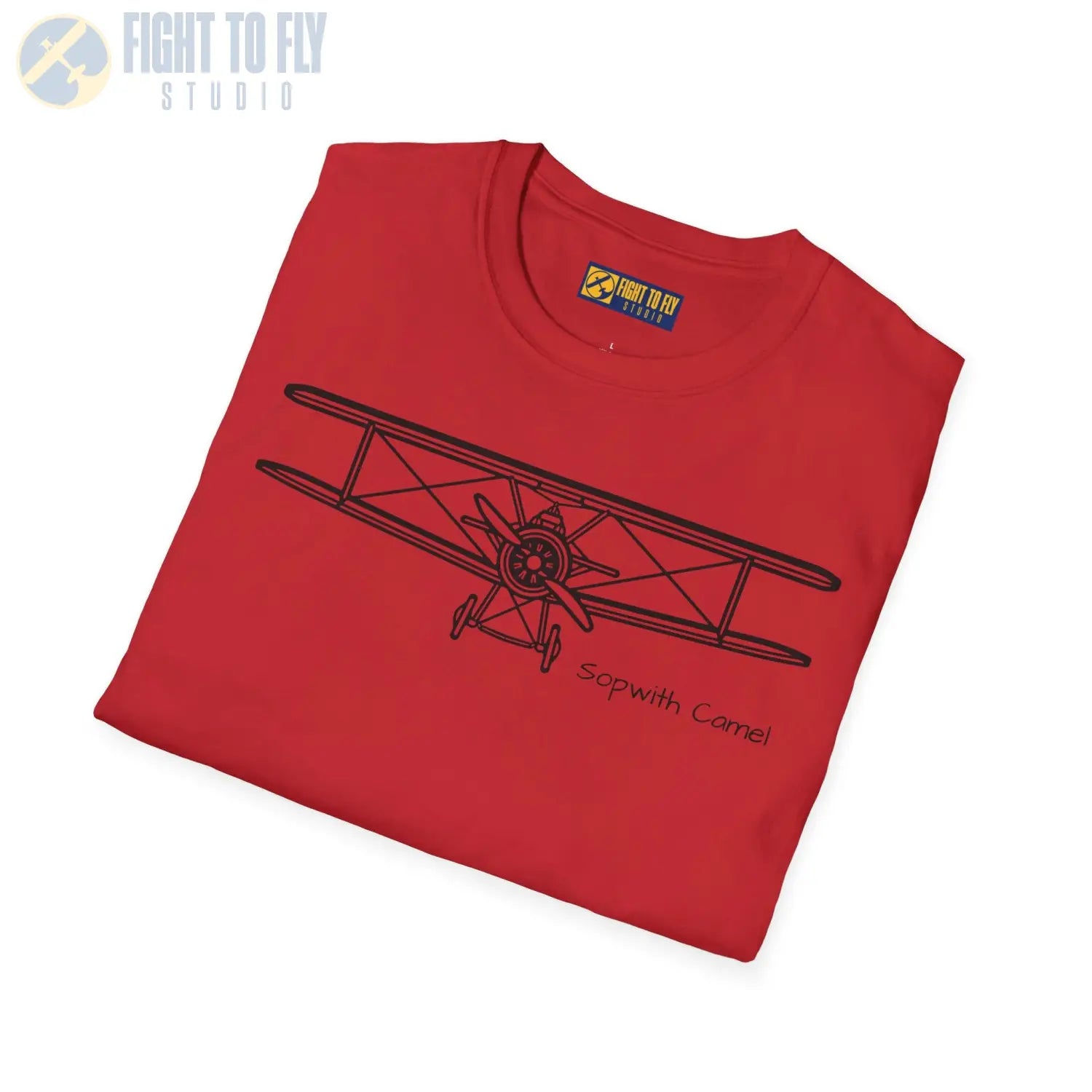 Sopwith Camel T-Shirt - Pilot gifts - WWII warbird t-shirt