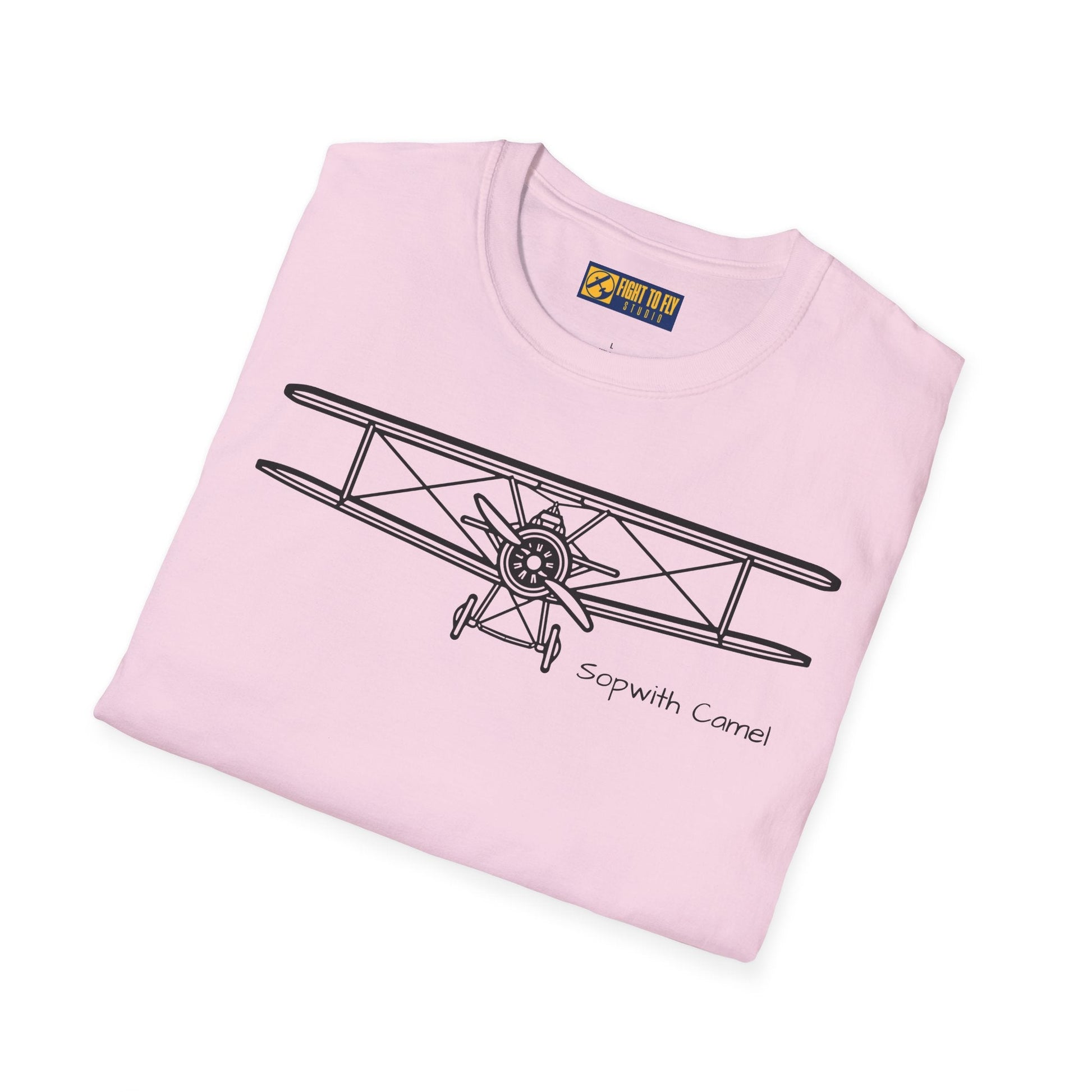 Sopwith Camel T-Shirt – WWI Fighter Aircraft Aviation Tee - Gifts for pilots - apparel