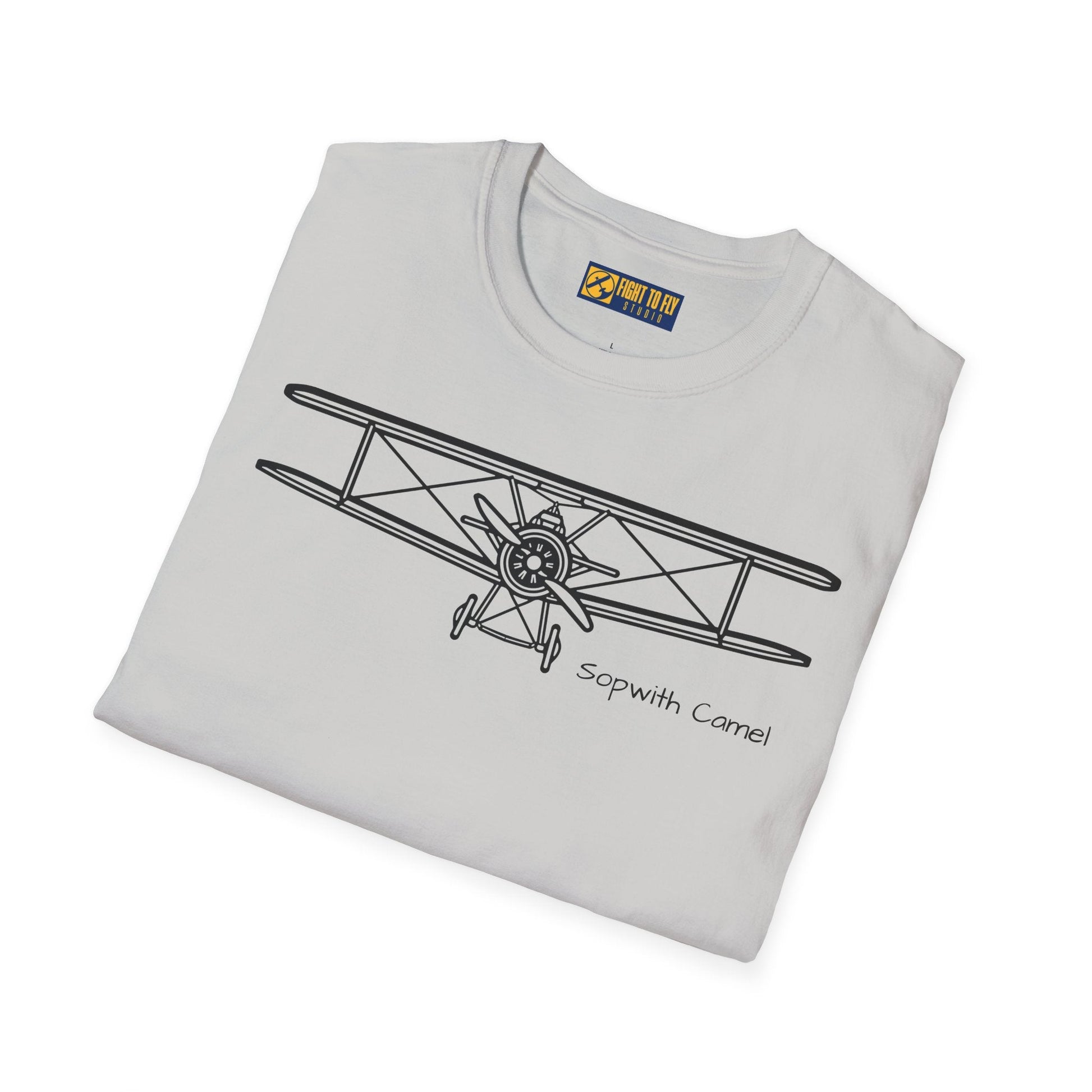 Sopwith Camel T-Shirt – WWI Fighter Aircraft Aviation Tee - Gifts for pilots - apparel