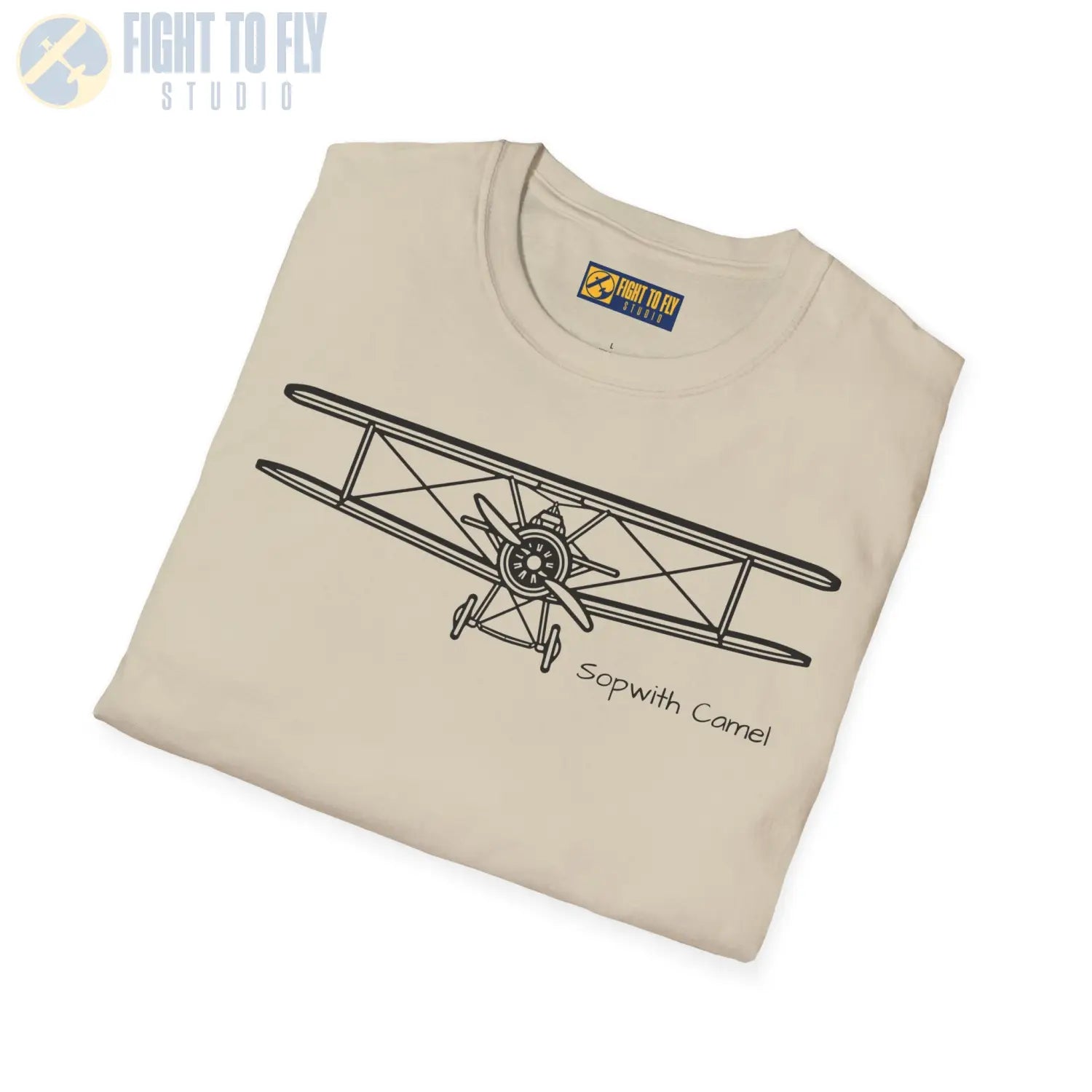 Sopwith Camel T-Shirt - Pilot gifts - WWII warbird t-shirt