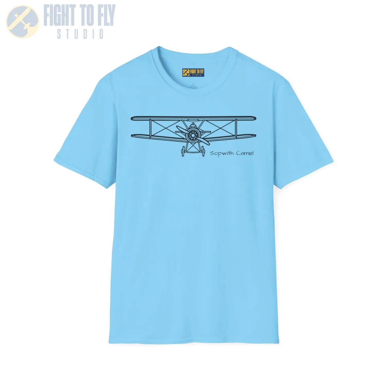 Sopwith Camel T-Shirt - Pilot gifts - WWII warbird t-shirt