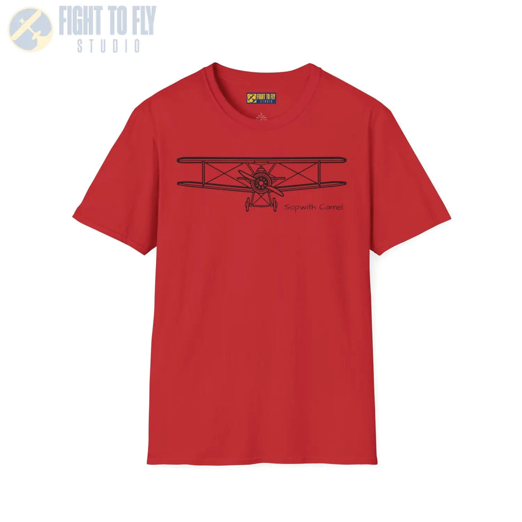 Sopwith Camel T-Shirt - Pilot gifts - WWII warbird t-shirt