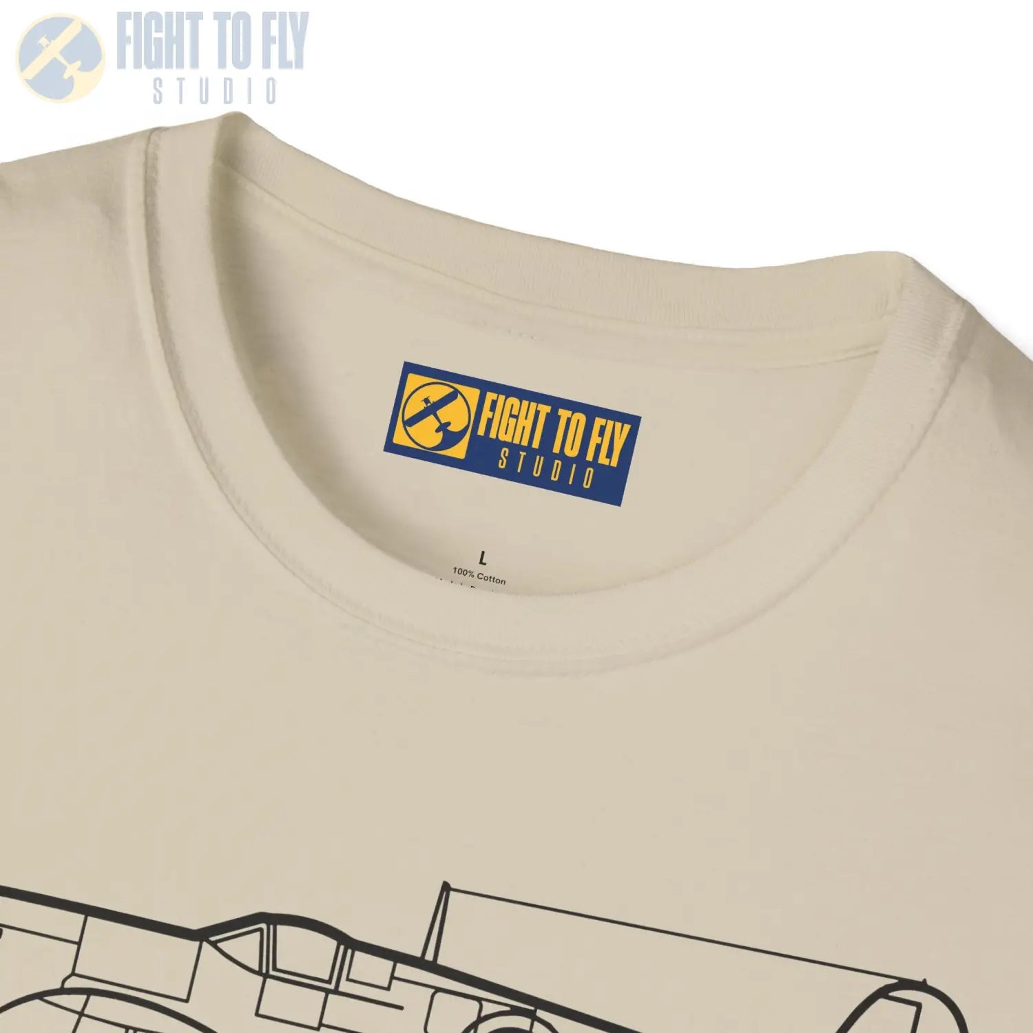 Spitfire Mk. II T-Shirt - Pilot gifts - WWII warbird t-shirt