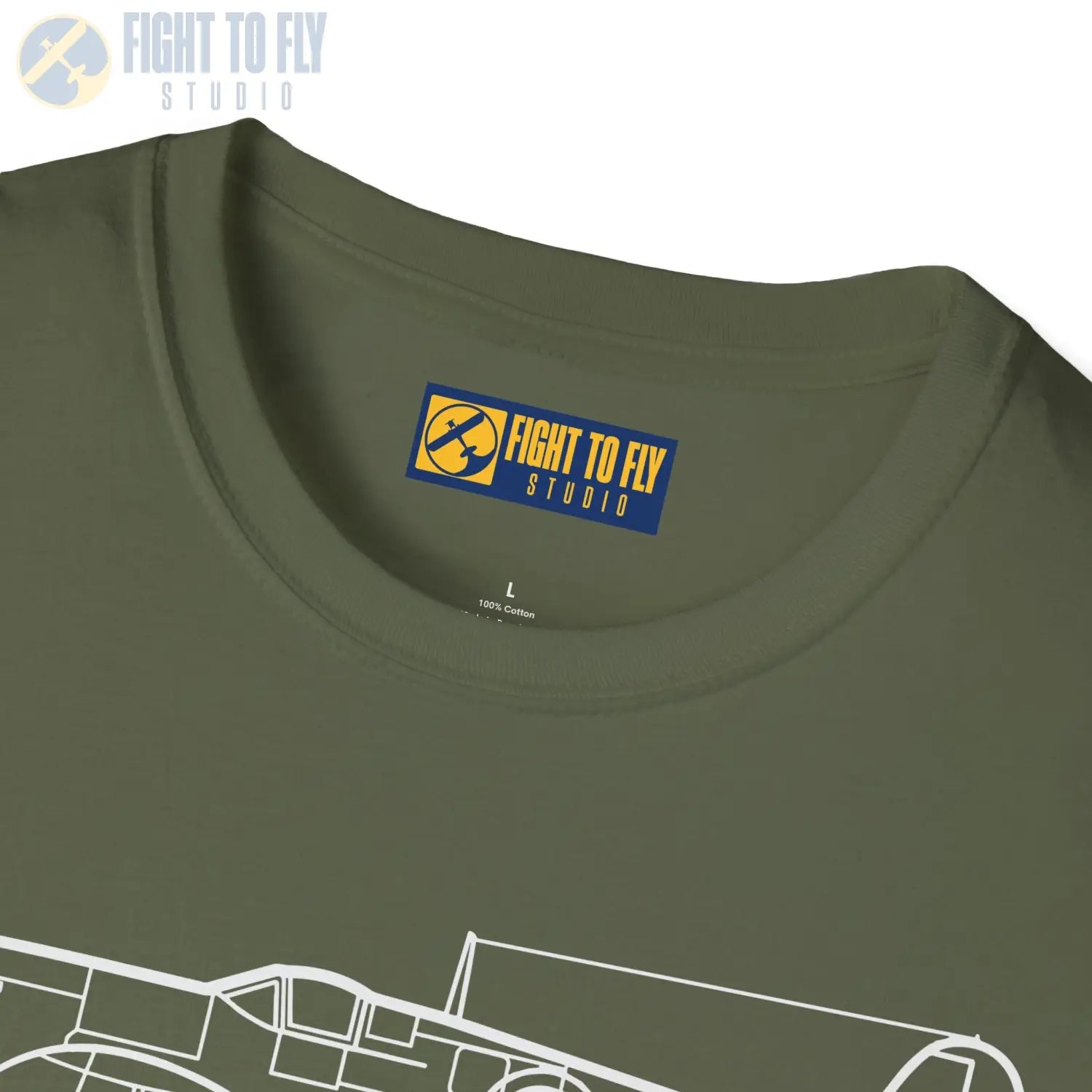 Spitfire Mk. II T-Shirt - Pilot gifts - WWII warbird t-shirt