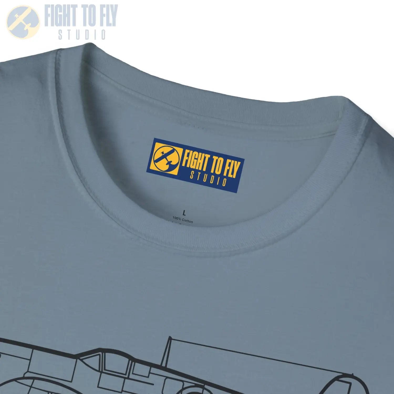 Spitfire Mk. II T-Shirt - Pilot gifts - WWII warbird t-shirt