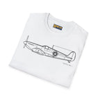 Spitfire Mk. II T-Shirt - Pilot gifts - WWII warbird t-shirt